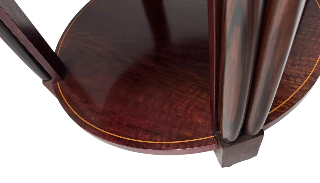 French Art Deco Coffee Table or Cocktail Table with Marble Top, 1930s